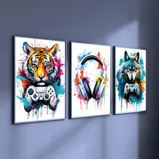 Quadros Decorativos de Arte Geek e Nerd