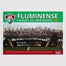 Quadros Decorativos Fluminense campeão da Libertadores 2023