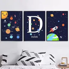 quadro decorativo infantil decoração para menino