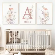 Quadro decorativo quadrinhos para quarto de bebê