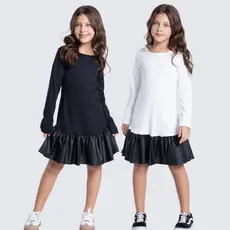 Vestido Infantil Ribana e Courino
