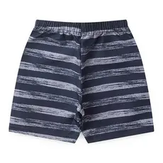 Bermuda Infantil Tactel Listrado Preto