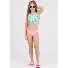 Conjunto Infantil Cropped Nozinho Verde