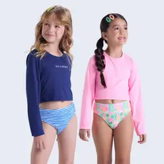 Conjunto Praia Feminino UV50+ Manga Longa Vida Costeira