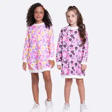 Vestido Sublimado Infantil Flowers