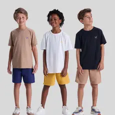 Conjunto Masculino Infantil de Verão Básico VA