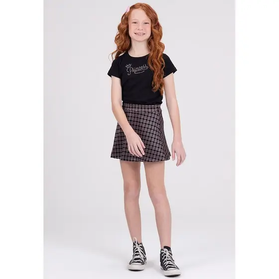 Conjunto Infantil Shine Crown Rosa Claro