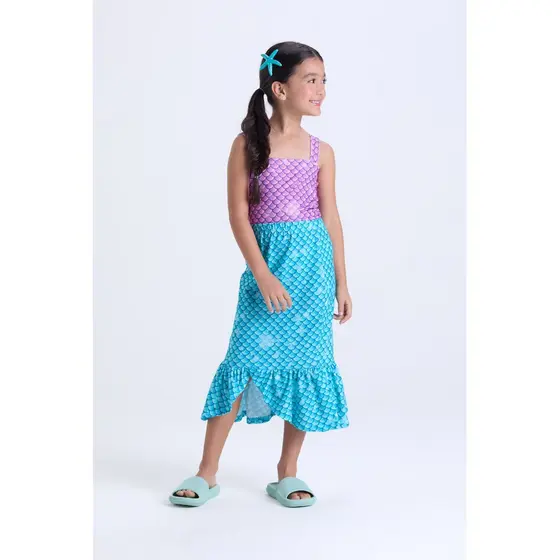 Conjunto Infantil Menina de Verão Sereia