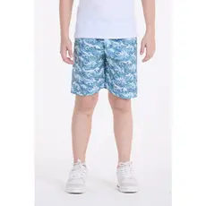Bermuda Infantil Tactel Dinos Verde