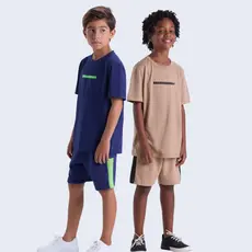 Conjunto Infantil Masculino de Verão com Tela