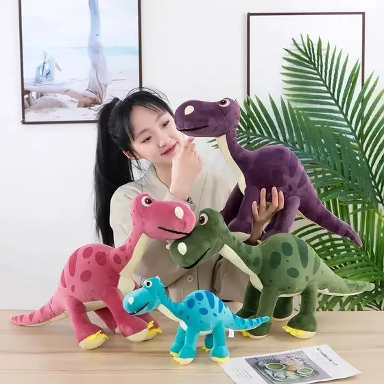Pelúcia Dinossauro Arlo O Bom Dinossauro Personagem Desenho Filme Infantil 30cm Antialérgico