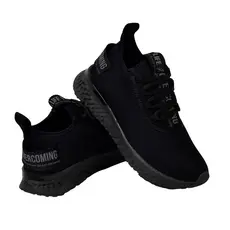 Tênis confortável de malha respirável feminino e masculino casual e esportivo