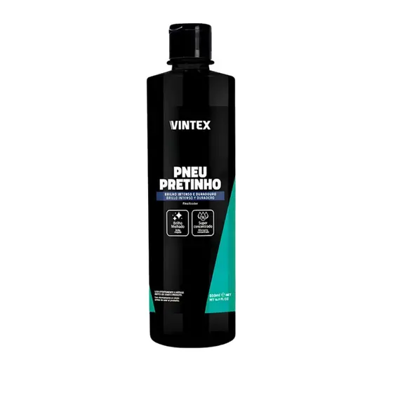 Pneu Pretinho Brilho Intenso Vintexx 500 ml