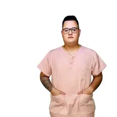 Plus Size Conjunto de Pijama Cirúrgico Scrub Unisex Uniforme Enfermagem 10