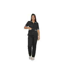 Conjunto Empregada Auxiliar Limpeza Blusa + Calça Bolso 41