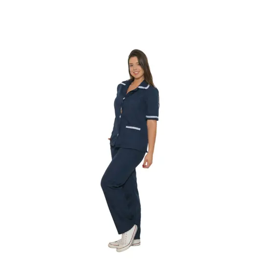 Uniforme Calça e jaleco em Oxford para serviço para a  Limpeza 41