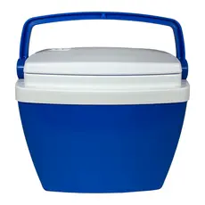 Caixa Térmica Cooler com Alça 6 Litros Azul comporta 8 Latas 350ml - Mor