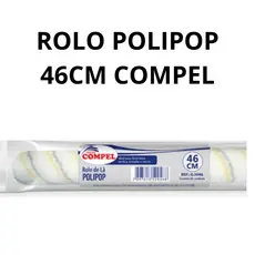 ROLO GRANDE DE LÃ POLIPOP PARA PINTURA DE 46CM COMPEL