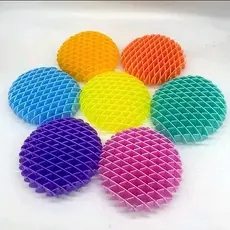 Desembalagem De Vermes Morphing 2024 Worm Fidget Toy Seis Lados Alívio De Estresse De Prensagem Squishy Worms Brinquedos