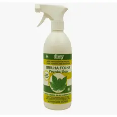 Brilha Folha Pronto Uso Dimy 500ml Limpa, Da Brilho e Protege Borrifador