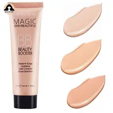 BB Cream Base Facial Cobertura Completa À Prova D'água De Longa Duração/Creme Corretivo Clareador/Maquiagem Coreana