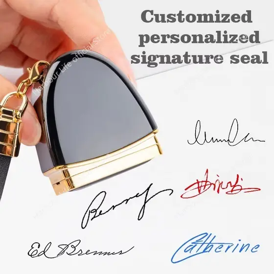 DIY Personalizado Professor Médico Enfermeira Nome Carimbo De Tinta Assinatura Caligrafia Auto-Carta