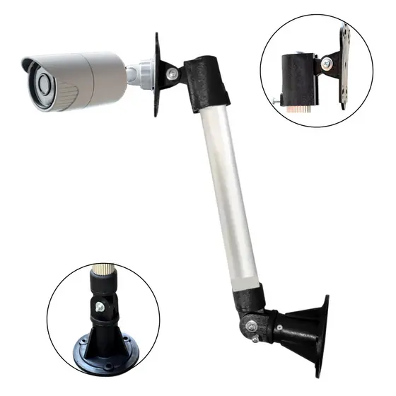 Suporte Para Câmera De Segurança Cftv Infra Sensor 40cm