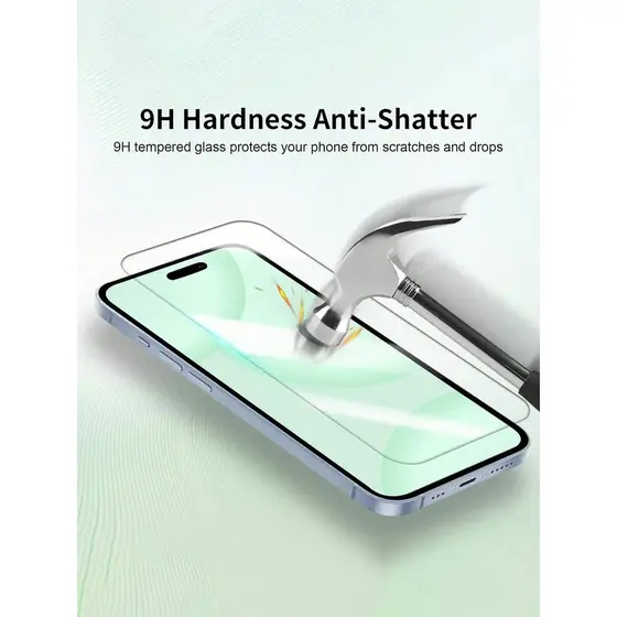 Película iPhone 17 / 17 Pro / 17 Pro Max / 17 Air – Vidro 3D, Cerâmica 9D, Fosca e Privacidade