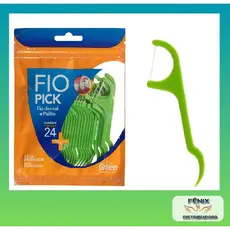 FIO DENTAL E PALITO 2 EM 1 C/ CABO FLEX - ORIGINAL GREEN LINHA PROFISSIONAL ORTODÔNTICA