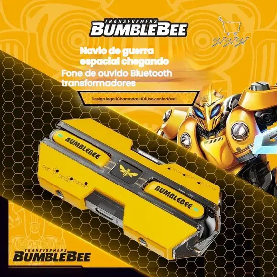 fone de ouvido tws bluetooth Transformers sem fio semi-in-ear redução de ruído jogo de música esportes fon