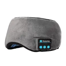 Tapa Olho Máscara Dormir Fone De Ouvido Bluetooth Confortável LEO