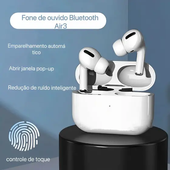 Mini Fones De Ouvido TWS Sem Fio Bluetooth 5.0 Colorido Macaron Estéreo
