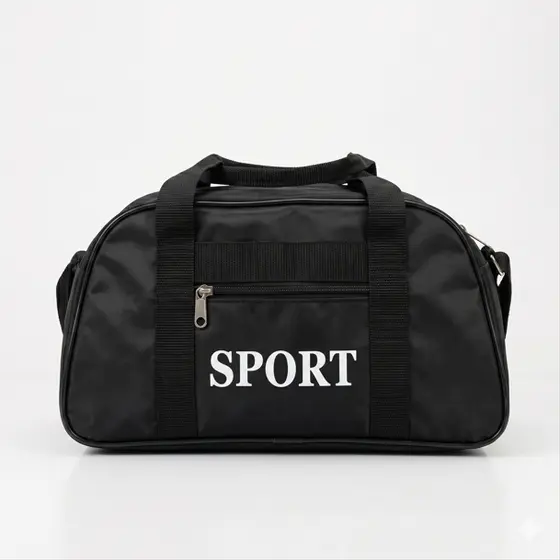 Bolsa  P Sport Multifuncional Leve, Espaçosa e Resistente para Academia/Viagens/Passeios Preta