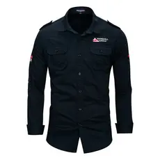 Camisa masculina, camisa social masculina, camisa casual de manga longa com lapela, tamanho grande, estilo europeu e ame