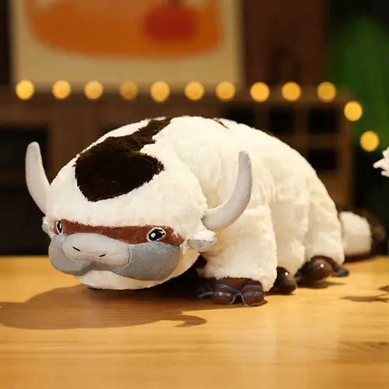 Almofada Momo 55CM - Avatar O Último Airbender, Brinquedo Macio, Presente de Aniversário, Decoração