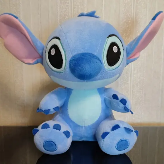 Almofada Fofa Pelúcia Stitch Cartoon Divertido Bonecas Crianças Brinquedos Presentes de Aniversário