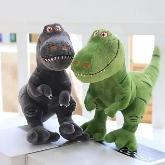 Almofada de Dinossauro 40CM - Fofo Divertido Crianças Presente Meninos Pelúcia Aniversário