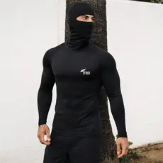 Kit Camisa Térmica com Balaclava Proteção UV 50+