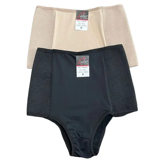 Kit 2 Calcinhas Cinta Lateral Pós-Parto | Modeladora e Redutora de Medidas