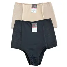 Kit 2 Calcinhas Cinta Lateral Pós-Parto | Modeladora e Redutora de Medidas