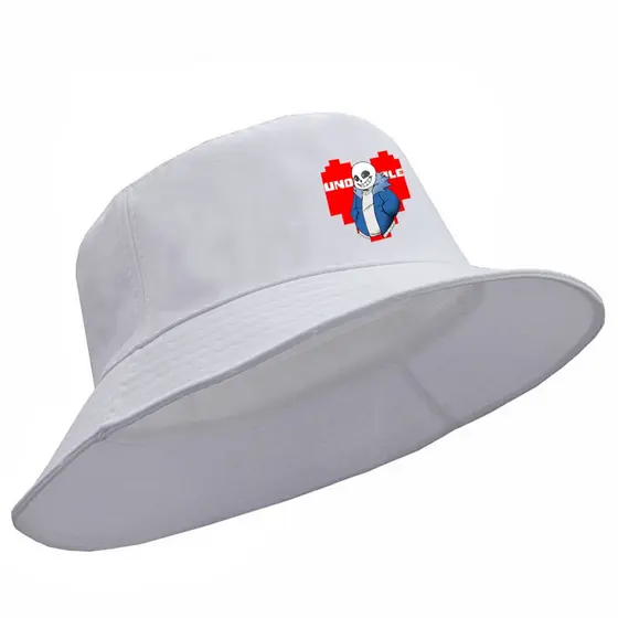 Chapéu Bucket Praia Hat Cata ovo Drip Sans Jogo Game Coração Quadrado Serie Exclusivo Protetor Solar Casual