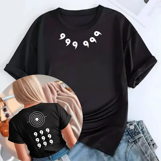 Camisa Camiseta T-Shirt Algodão Confortael Unissex Modo Sabio Dos 6 Caminhos Naruto Konoha Renegado Anime Hype Geek Nerd