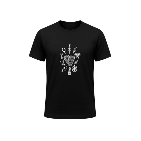 Camiseta Masculina T Shirt Promoção Algodão Confortavel Casual Orixás Candomblé Tambores Umbanda Seu Zé Exu Pombagira