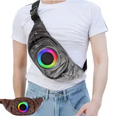 Bolsa Multifuncional e Moderna com Caixa de Som Acoplada a Bag FM/USB Pochete