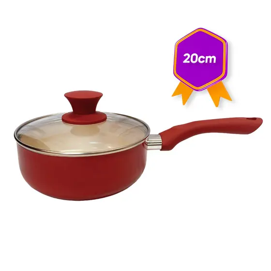 Panela com Cabo Antiaderente Cerâmica Veneza 20 cm 2,5l TOP