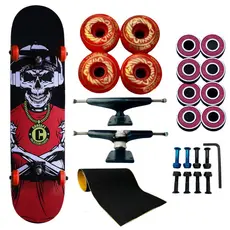 Skate montado Profissional 8.0 Concept - suporta até 130kg