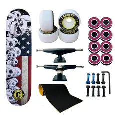 Skate montado Profissional 8.0 Concept - Com rodas Profissionais 53mm