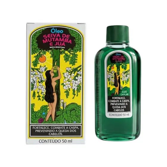 Óleo 50ml para cabelo Seiva de Mutamba e Juá