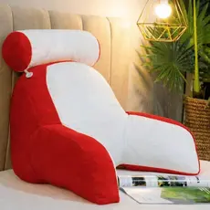 Almofada Travesseiro Luxo para Cabeça e Lombar /Multiuso/Suporte Apoio Lombar✨🛋️