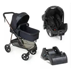 kIT Carrinho De Bebê Napoli + Bebê Conforto E Base para Carro Galzerano Oferta